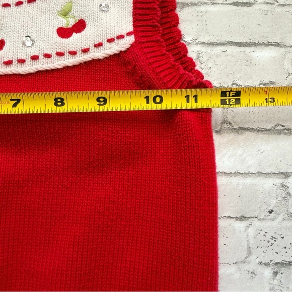 Gymboree Red Cherry Sweater Vest - Picture 5 of 5